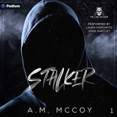 Stalker – omslag til lydbogen af A.M. McCoy
