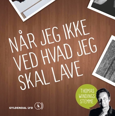Når jeg ikke ved hvad jeg skal lave – omslag til lydbogen af Thomas Winding