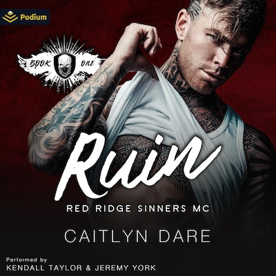 Ruin – omslag til lydbogen af Caitlyn Dare