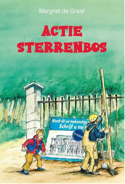 Actie Sterrenbos – omslag van het luisterboek van Margriet de Graaf