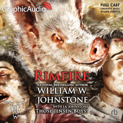 Rimfire [Dramatized Adaptation] – omslag til lydbogen af William W. Johnstone
