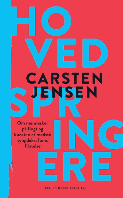 Hovedspringere – omslag til lydbogen af Carsten Jensen