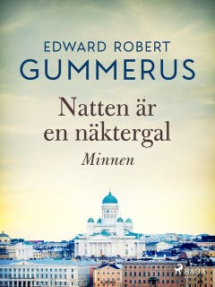 Natten är en näktergal – omslag till ljudboken av Edward Robert Gummerus