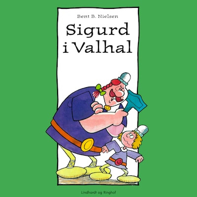 Sigurd i Valhal – omslag til lydbogen af Bent B. Nielsen