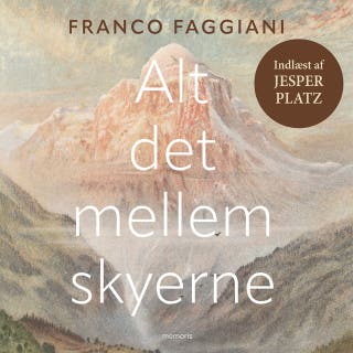 Alt det mellem skyerne – omslag til lydbogen af Franco Faggiani