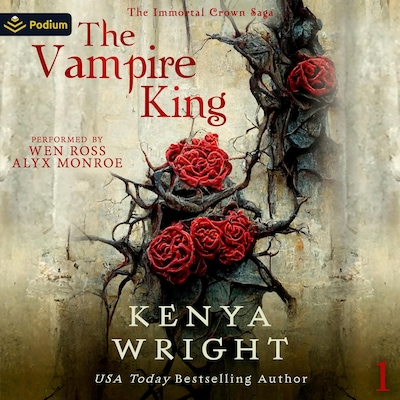 The Vampire King – omslag til lydbogen af Kenya Wright