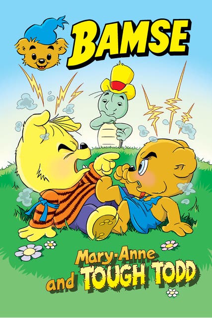 Mary-Anne and tough Todd – omslag til lydbogen af Rune Andréasson