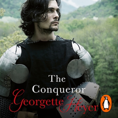 The Conqueror – omslag til lydbogen af Georgette Heyer