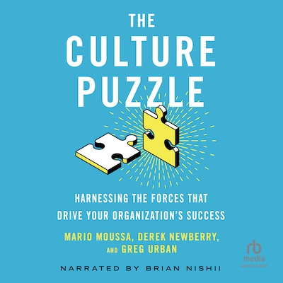 The Culture Puzzle – omslag til lydbogen af Mario Moussa, Derek Newberry, Greg Urban
