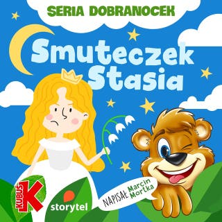 Smuteczek Stasia – okładka audiobooka, autor Marcin Mortka