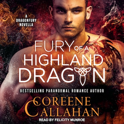 Fury of a Highland Dragon – omslag til lydbogen af Coreene Callahan