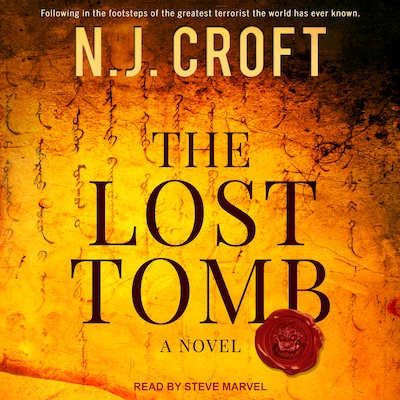 The Lost Tomb – omslag til lydbogen af N.J. Croft