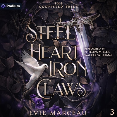 Steel Heart Iron Claws – omslag til lydbogen af Evie Marceau