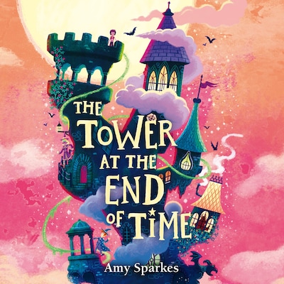 The Tower at the End of Time – omslag til lydbogen af Amy Sparkes