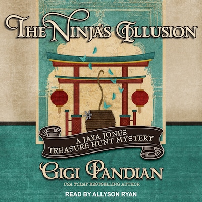The Ninja's Illusion – omslag til lydbogen af Gigi Pandian