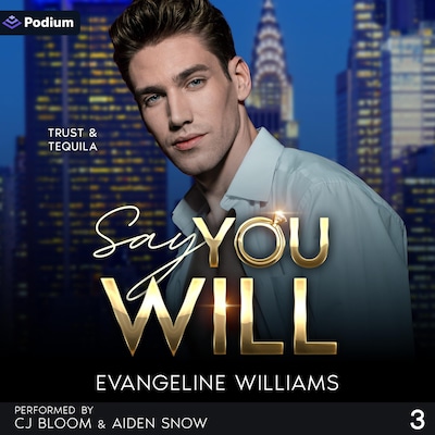 Say You Will – omslag til lydbogen af Evangeline Williams