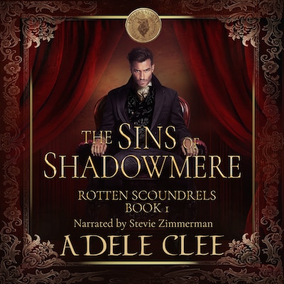 The Sins of Shadowmere – omslag till ljudboken av Clee Adele