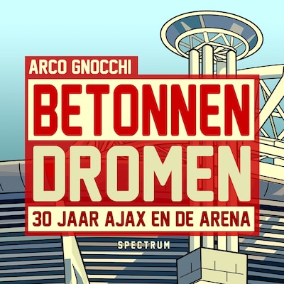 Betonnen dromen – omslag van het luisterboek van Arco Gnocchi