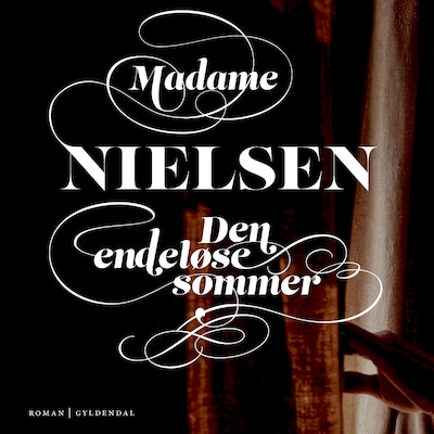 Den endeløse sommer – omslag til lydbogen af Madame Nielsen