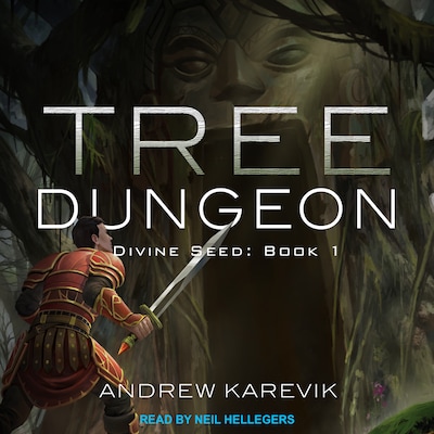 Tree Dungeon – omslag til lydbogen af Andrew Karevik