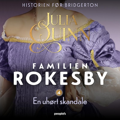 En uhørt skandale – omslag til lydbogen af Julia Quinn