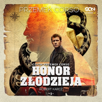 Honor złodzieja – okładka audiobooka, autor Przemek Corso
