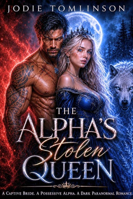 The Alpha's Stolen Queen: A Captive Bride Possessive Hero Dark Paranormal Romance – omslag til lydbogen af Jodie Tomlinson