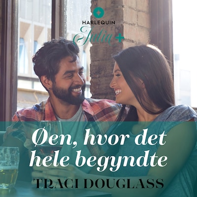 Øen, hvor det hele begyndte – omslag til lydbogen af Traci Douglass