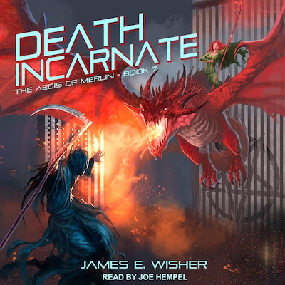 Death Incarnate – omslag til lydbogen af James E. Wisher