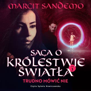Trudno mówić 'nie' – okładka audiobooka, autor Margit Sandemo