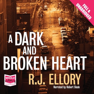 A Dark and Broken Heart – omslag til lydbogen af R.J. Ellory