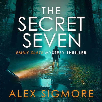 The Secret Seven – omslag til lydbogen af Alex Sigmore