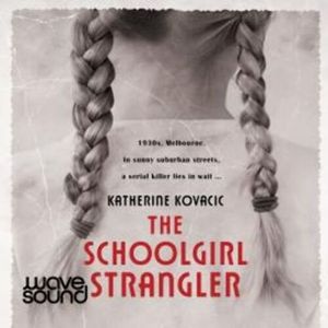 The Schoolgirl Strangler – okładka audiobooka, autor Katherine Kovacic