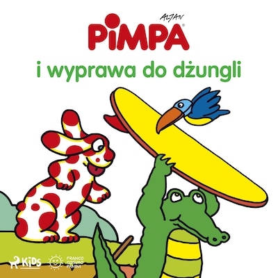 Pimpa i wyprawa do dżungli – okładka audiobooka, autor Altan
