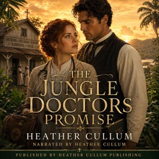 The Jungle Doctors Promise: A Historical Inspirational Romance of Faith, Healing, and Love in the Liberian Interior – omslag till ljudboken av Heather Cullum