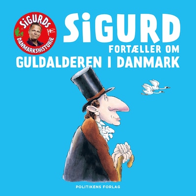 Sigurd fortæller om guldalderen i Danmark – omslag til lydbogen af Sigurd Barrett