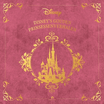 Disney's Gouden Prinsessen verhalen – omslag van het luisterboek van Disney