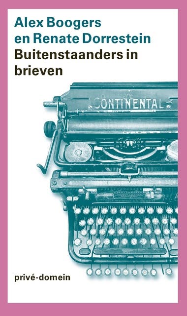 Buitenstaanders in brieven – omslag van het luisterboek van Alex Boogers,Renate Dorrestein