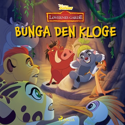 Løvernes Garde - Bunga den Kloge – omslag til lydbogen af Disney