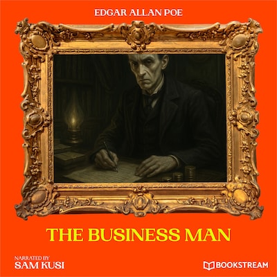 The Business Man – omslag til lydbogen af Edgar Allan Poe
