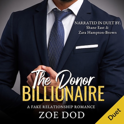 The Donor Billionaire – omslag til lydbogen af Zoe Dod