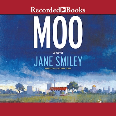 Moo – omslag til lydbogen af Jane Smiley