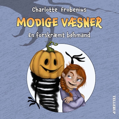 Modige væsner #1: En forskræmt bøhmand – omslag til lydbogen af Charlotte Frobenius