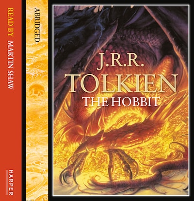 The Hobbit – omslag til lydbogen af J. R. R. Tolkien