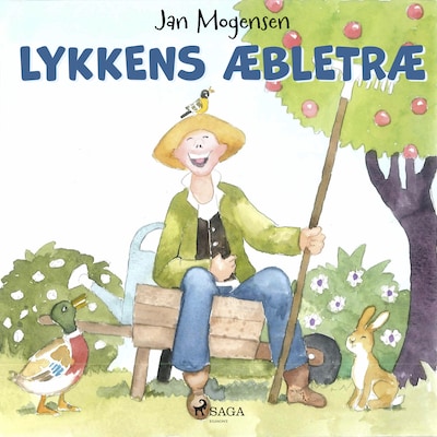 Lykkens æbletræ – omslag til lydbogen af Jan Mogensen