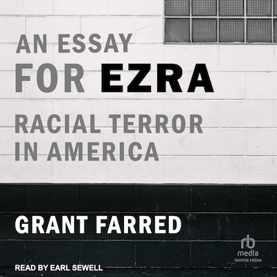 An Essay for Ezra – omslag til lydbogen af Grant Farred