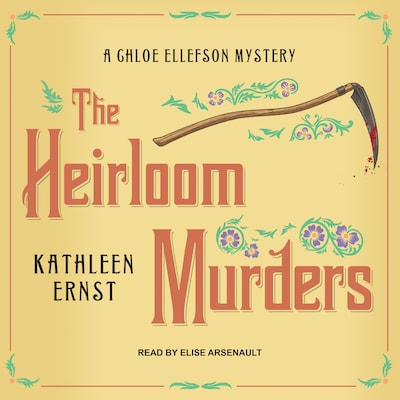 The Heirloom Murders – omslag til lydbogen af Kathleen Ernst