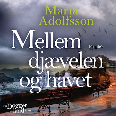 Mellem djævelen og havet – omslag til lydbogen af Maria Adolfsson