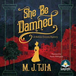 She Be Damned – okładka audiobooka, autor M.J. Tjia