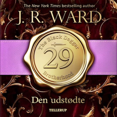 The Black Dagger Brotherhood #29: Den udstødte – omslag til lydbogen af J. R. Ward